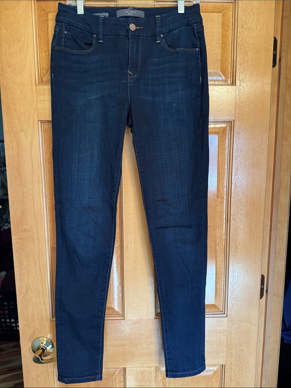 NWOT The Limited Dark Indigo Skinny Jeans - 8 Long